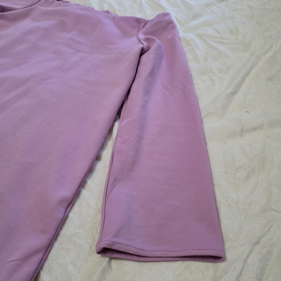 Tuckernuck Lilac Miranda Off the Shoulder Blouse - Picture 3 of 10